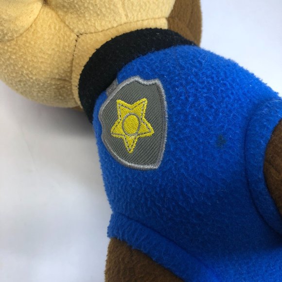 Nickelodeon Paw Patrol Chase Large 16” Plush Stuffed Animal Dog Spinmaster Ryder - Picture 9 of 11